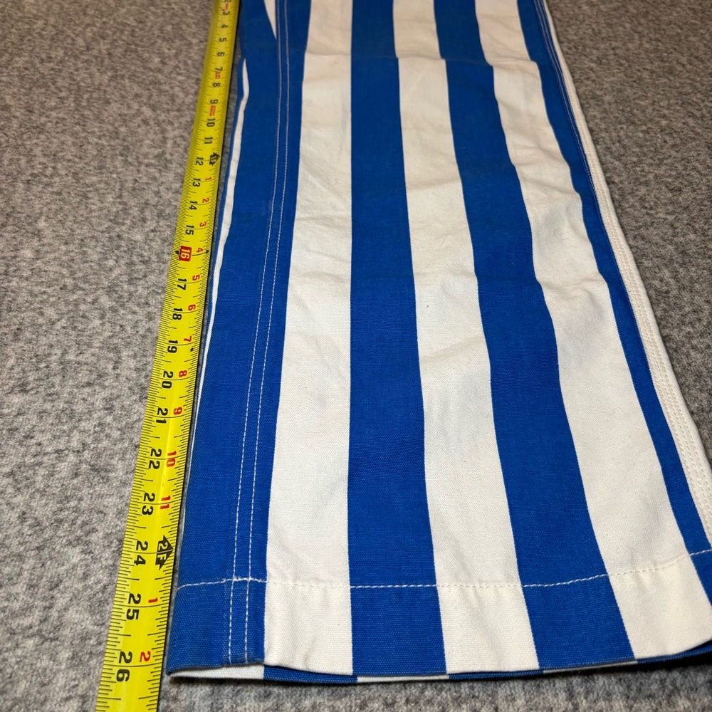 BDG Urban Outfitters Women’s Joey Straight Leg Jeans Size 24 Blue White Stripe - Picture 9 of 12